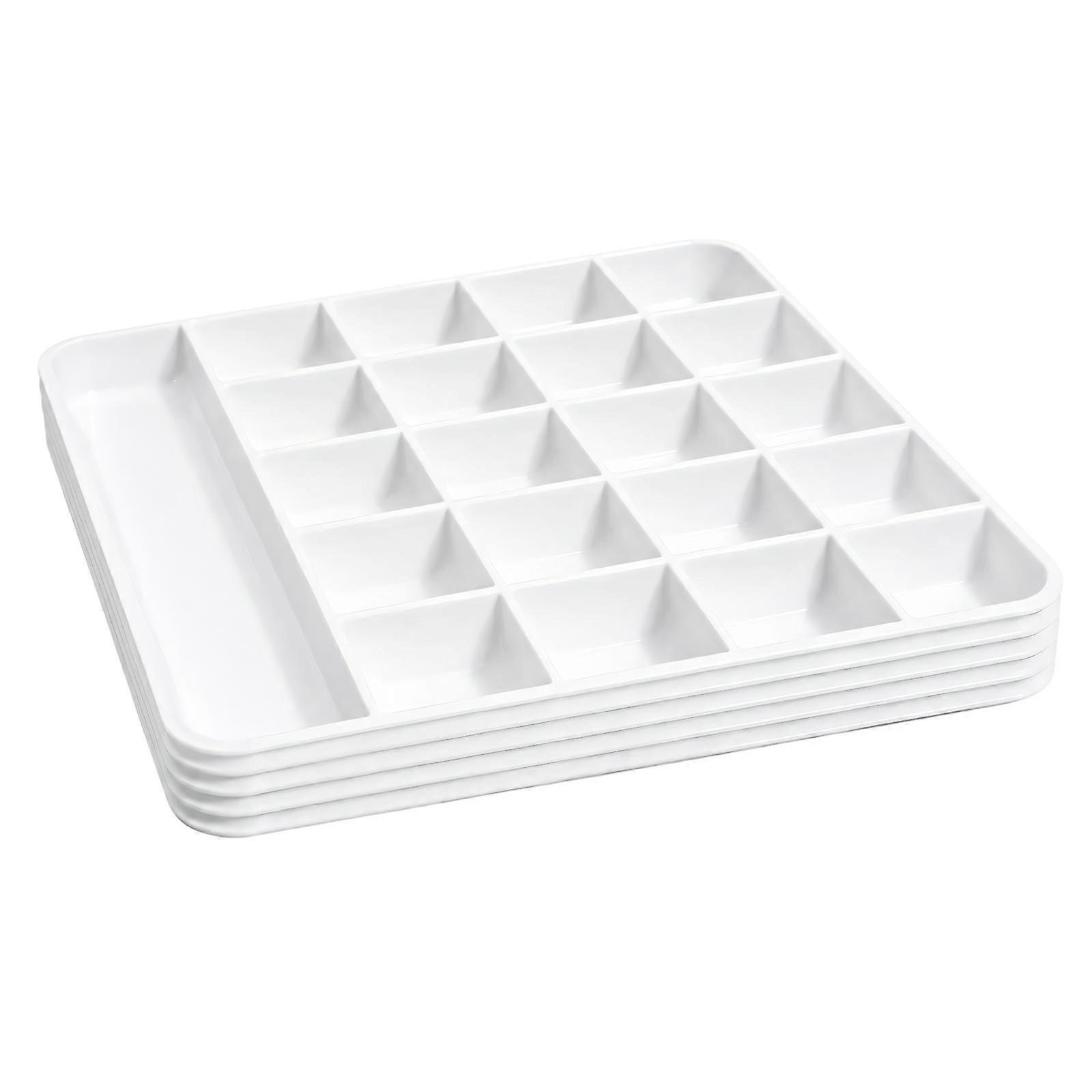 Multi-Compartment Hardware Sorting Tray Integrated 3D-Printed Construction for Repair and Assembly Projects  White