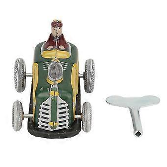 Vintage Wind Up Iron Car