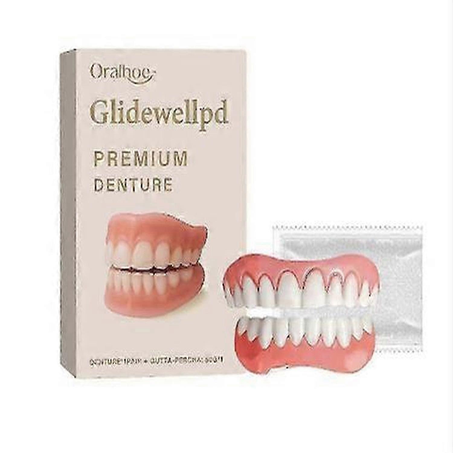 Flexible Silicone Full Denture Set