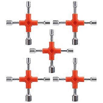Multi-Function Spanner Multi-Outer Hexagon Tool Bike Repair Tools Portable Three Hexagonal Internal Wrench COS