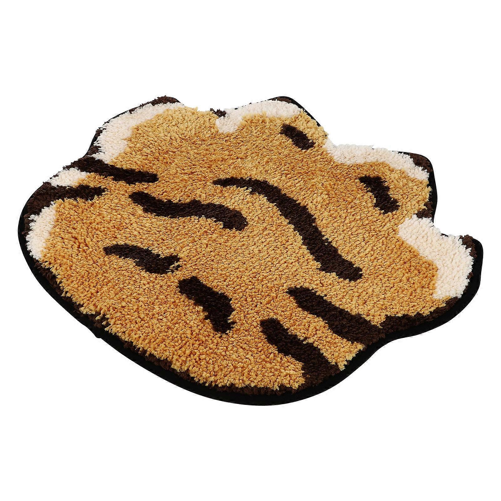 Floor Mat Tiger Paw Pattern for Home Use