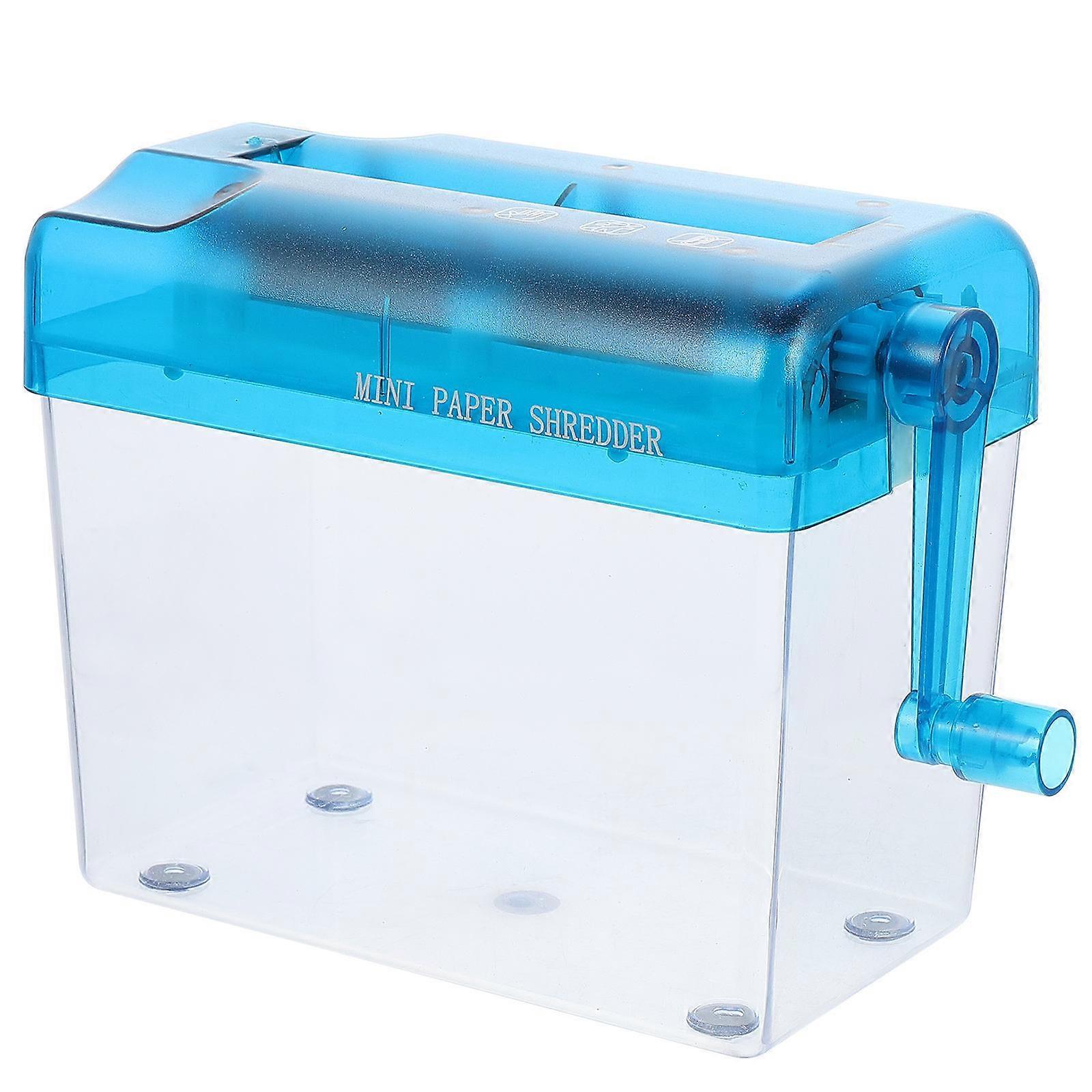 Portable ABS Manual Shredder Secure