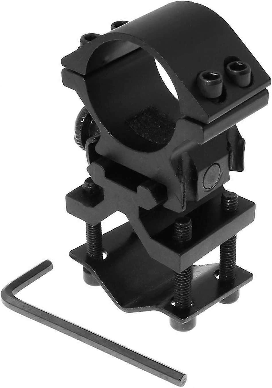 Adjustable Scope Ring Offset Picatinny Rail Bracket Light Bracket