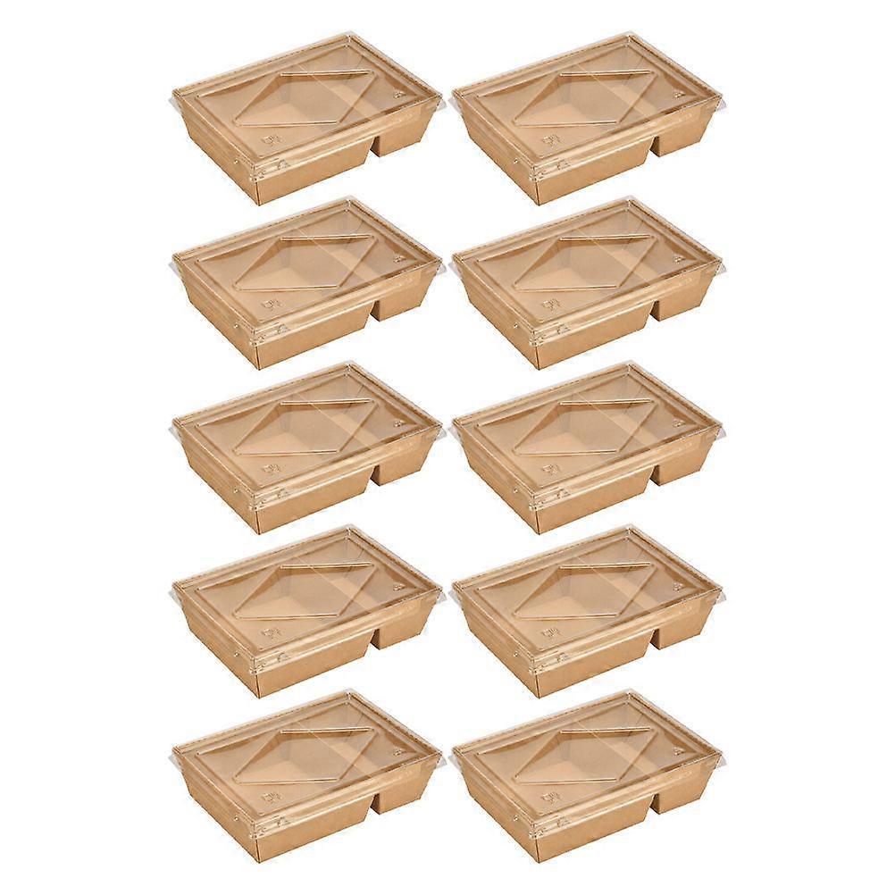 Cases Brown Takeaway compatible with Storage 20Pcs