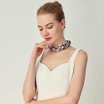 Silk Feeling Square Scarf Satin Head Scarf for Women 63  3 inches, HSL011
