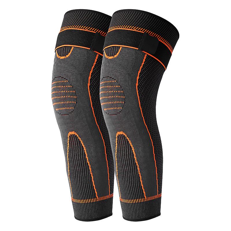 Warm Knee Pads For Men And Women With Anti-slip Knee Pads Long Nylon Straps With Knee Straps