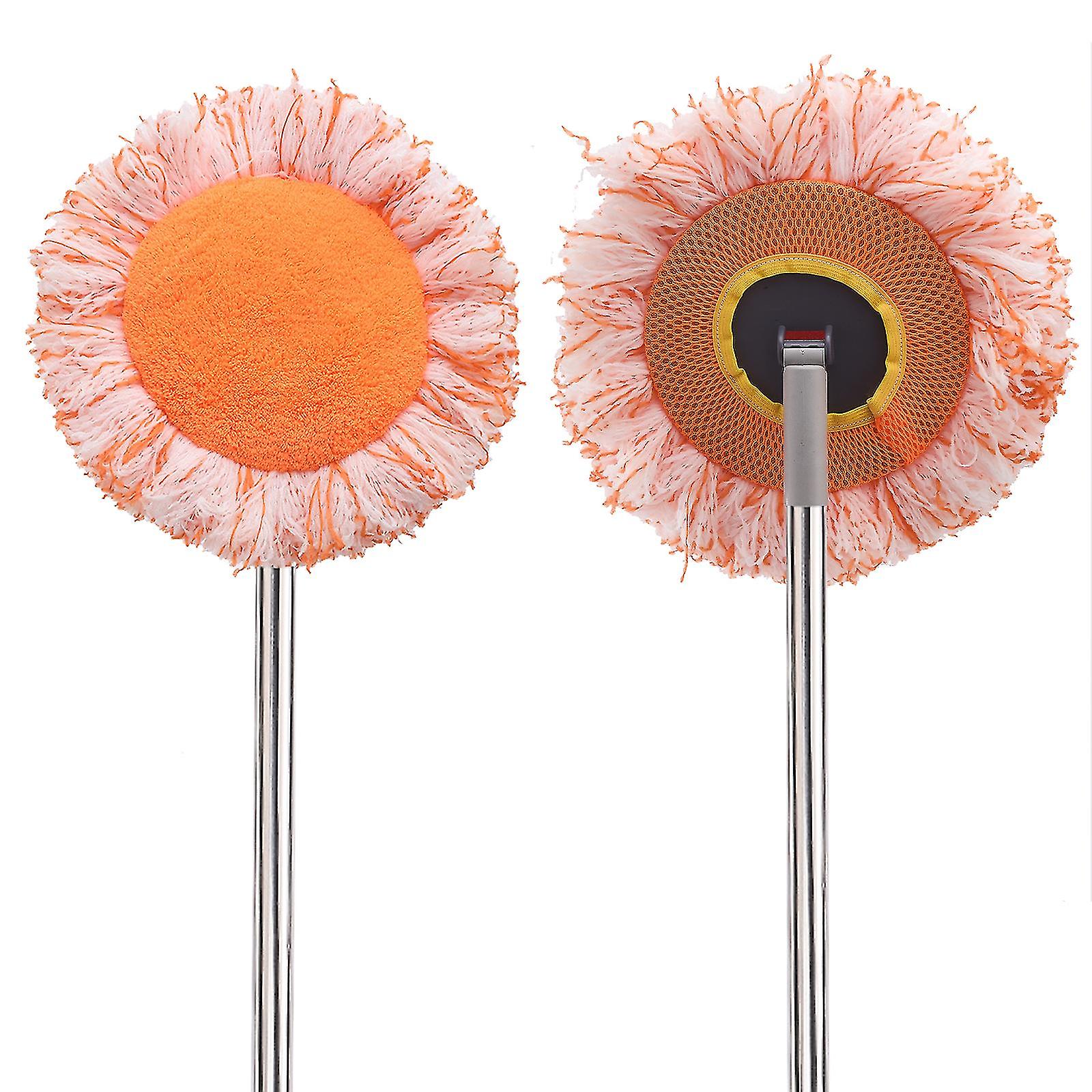 Vadrouille de nettoyage 360 Vadrouille tournesol réglable rotative extensible Verre à paroi souple