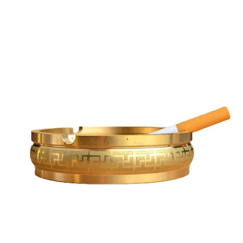 Ashtray Pure Brass Home Living Room Office High-end Modern Living Room Coffee Table Simple Practical Decoration