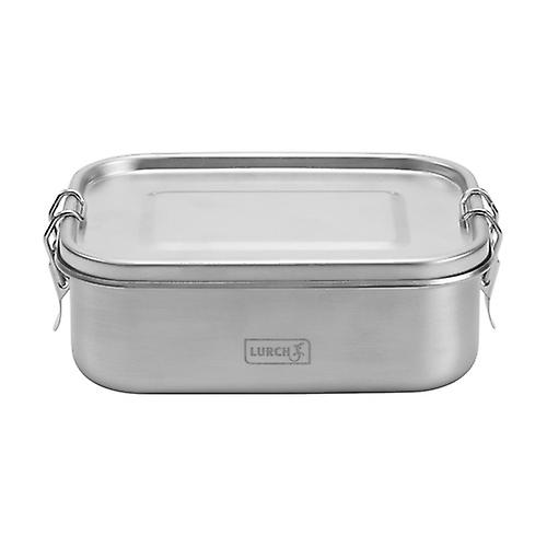 Hermetic lunch box 800 ml 1 unit (Silver)