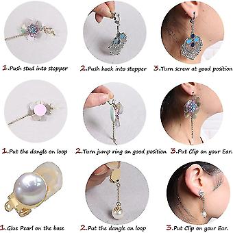 How To Use Converting Clip Earrings To Post Stainless Steel Turn