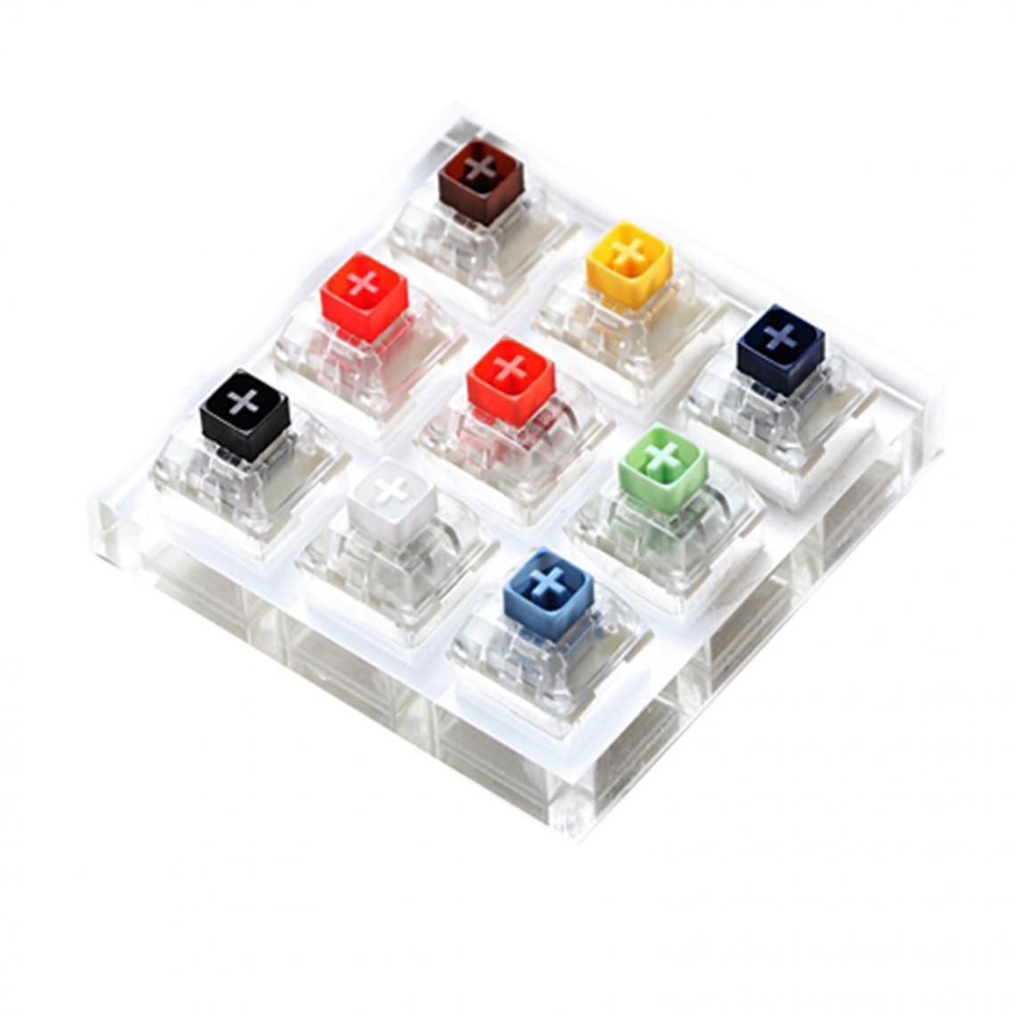 Clear Switches Tester Switches For Mechanical Keyboard, Sampler Switch, Decor & Release & Diy Keycaps