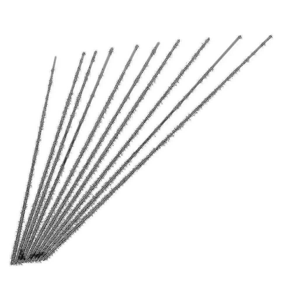 10 個のカーボン ファイバー棒の引き抜き成形 2 mm (od) Rc 飛行機、ドローン用