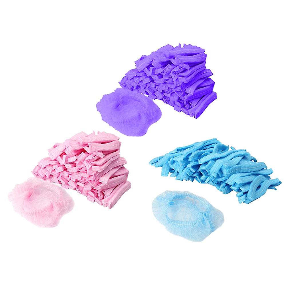 300pack engangs mob cap elastiske støvtætte hatte Restaurant Labs arbejdstøj