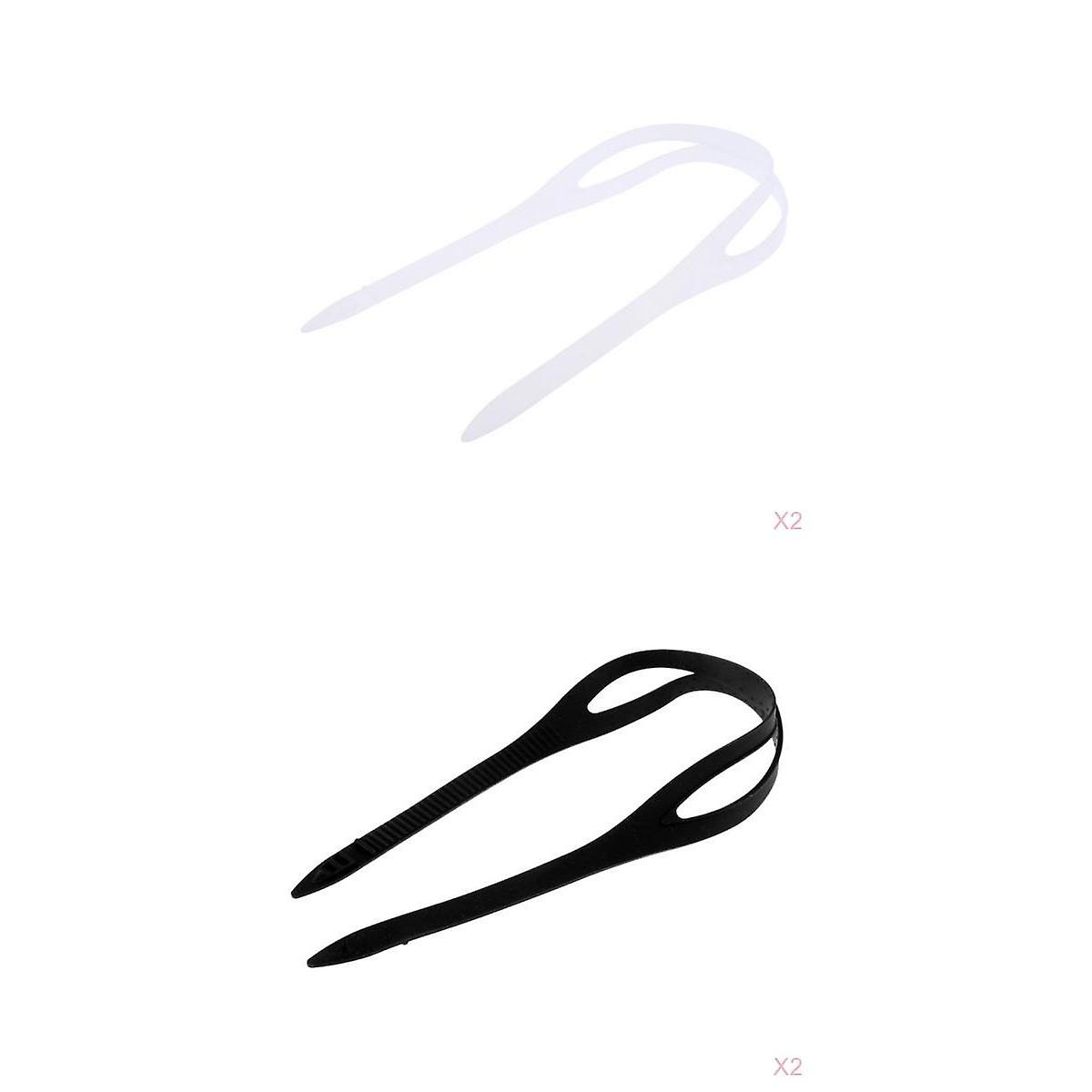 2pcs Universal Swimming Goggles Silicone Strap Band Replacement Accessories