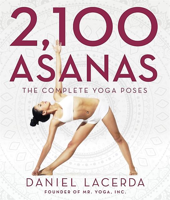2100 Asanas by Daniel Lacerda Paperback Book
