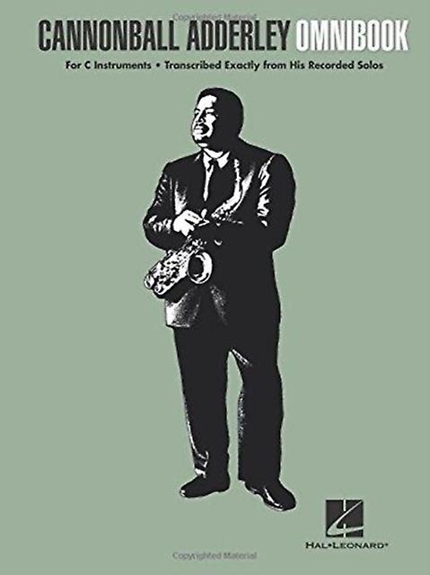 Cannonball Adderley  Omnibook Book Book
