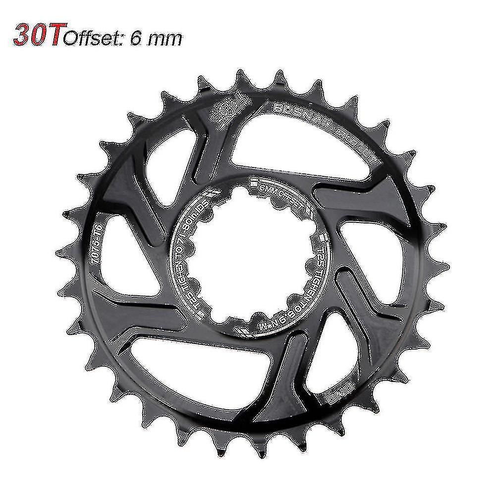 MTB Bike Chainring Direct Mount Single Speed 6mm Offset 30T 32T 34T 36T 38T Bicycle Chain Ring for Sram 11/12S NX XX XO GX GXP11