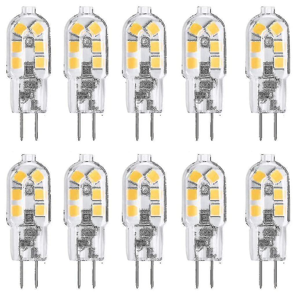 20w Halogen Bulbs Replacement G4 Base 12 Volt G4 Led Bulbs Pack Of 10