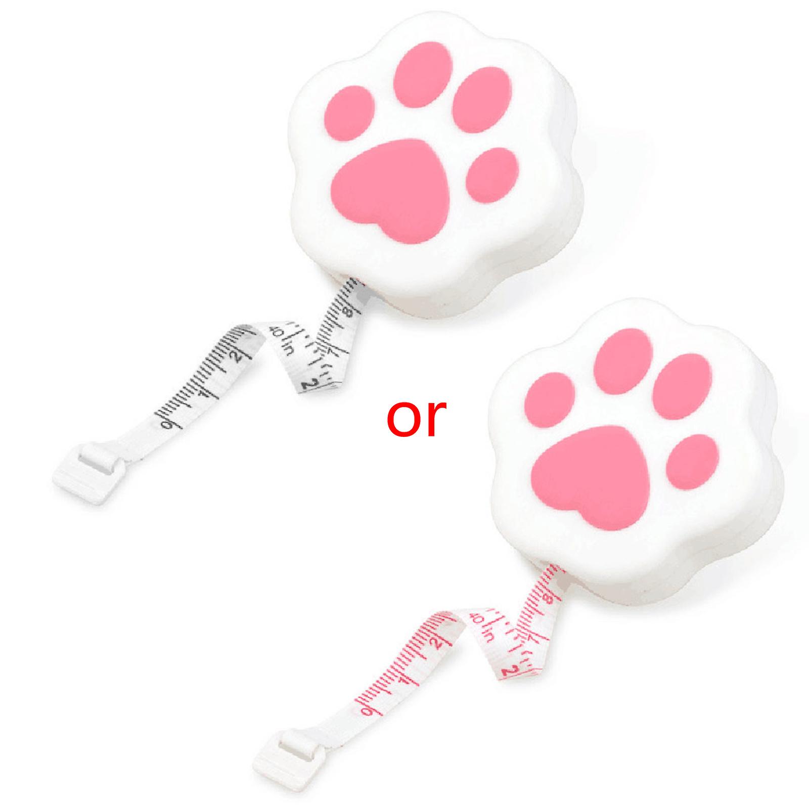 Mini Cartoon Body Tape Measure Dual Function 40 Inch Retractable Measuring Tape