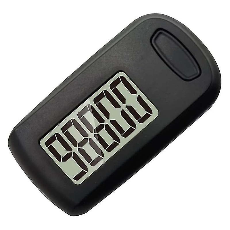1pcs Pedometer 3d Step Counter for Walking, Track Steps Portable Sport Simple Pedometer Lanyard, Sim