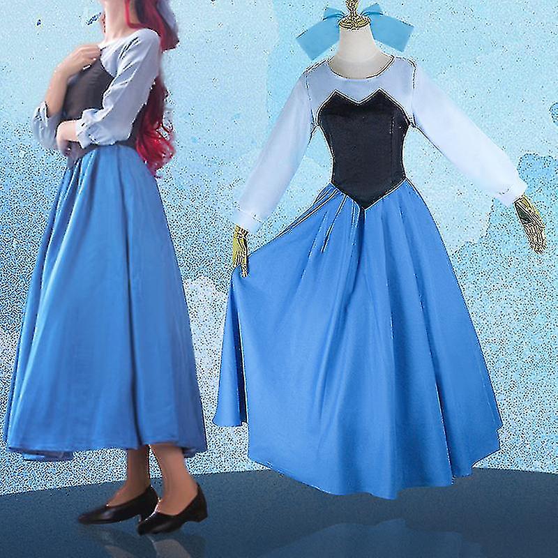 Prinzessin Arielle, Tochter des Meeres, Kleid für Erwachsene Halloween
