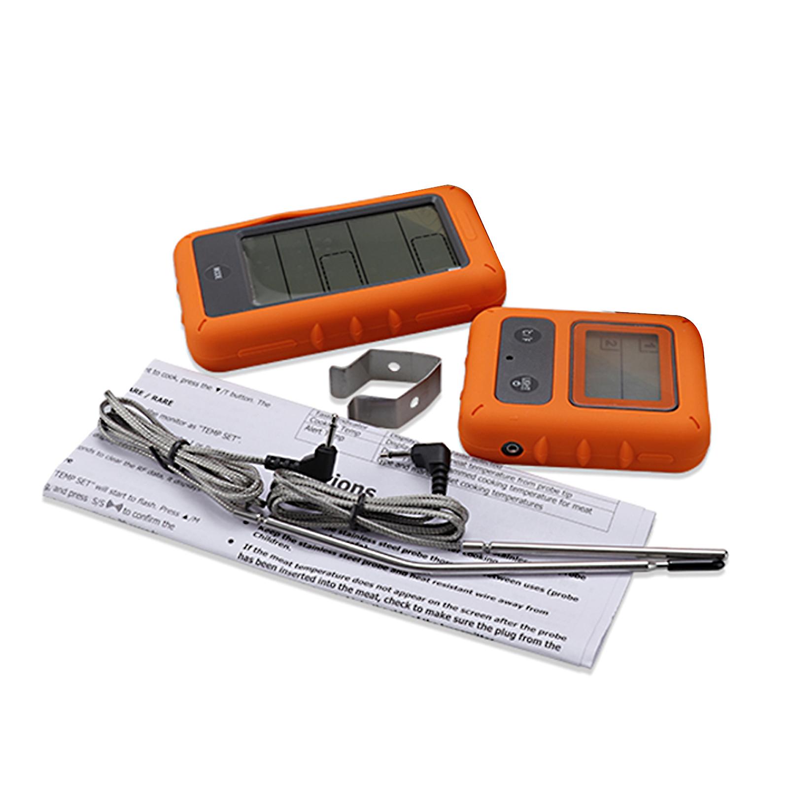 Trådlös kötttermometer med 2 sonder