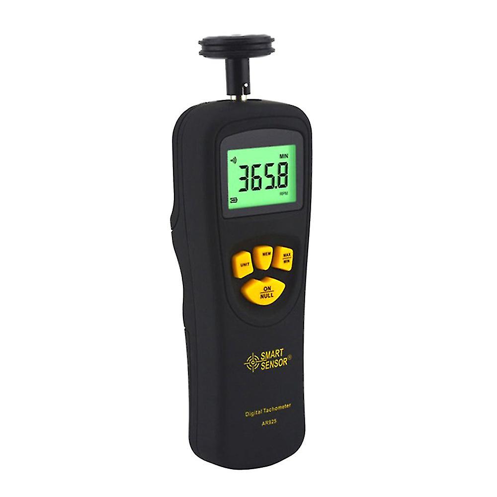 Ar925 Digital Tachometer Contact Motor Tachometer Rpm Meter Lcd Tach Speedometer 0.05~19999.9m/min 0.5~19999rpm High Precision