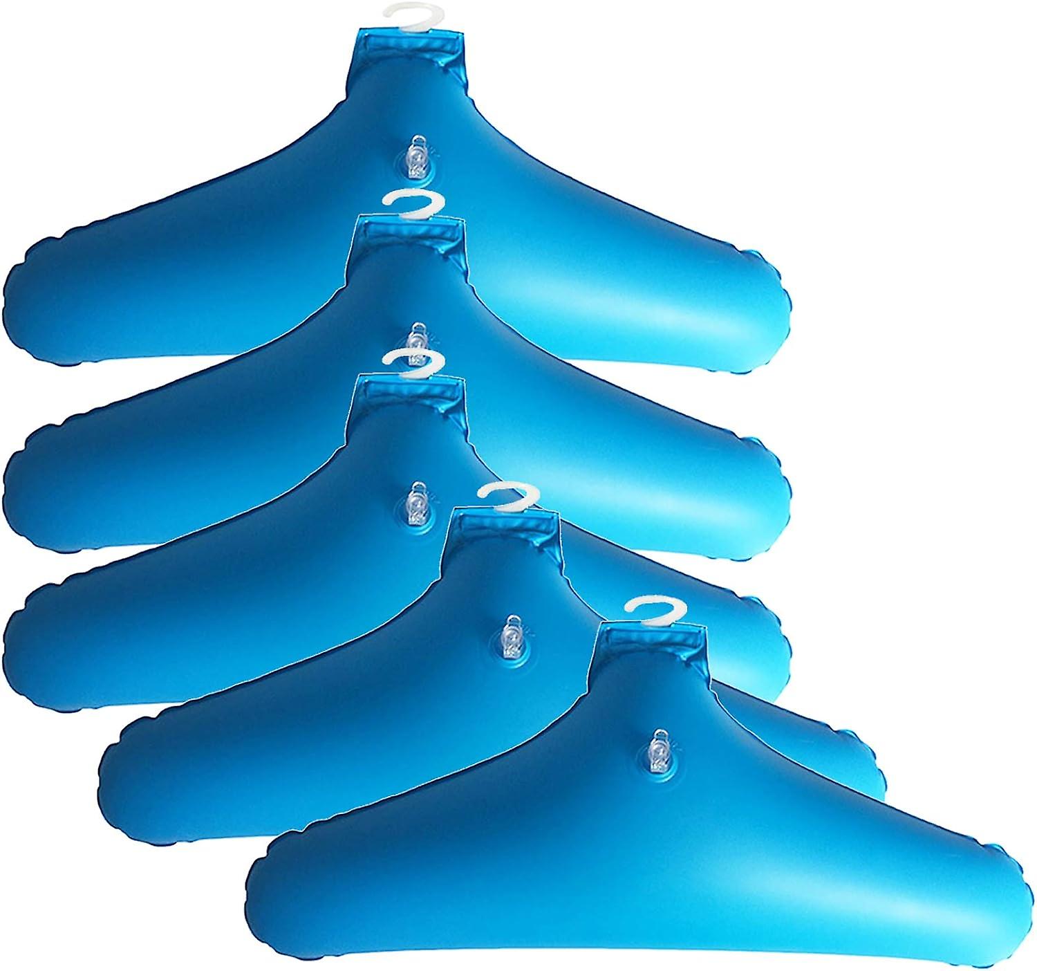 Inflatable Hangers for Clothes - 5pcs PVC Inflatable Foldable Clo