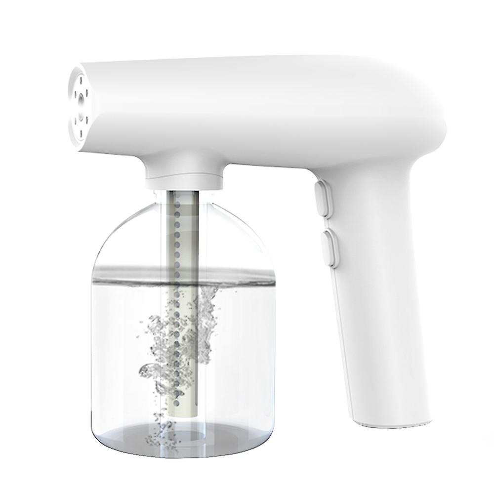 Handheld Blue Light Ozone Disinfection Gun Nano Atomization Disinfection Gun Sprayer Portable Chargi