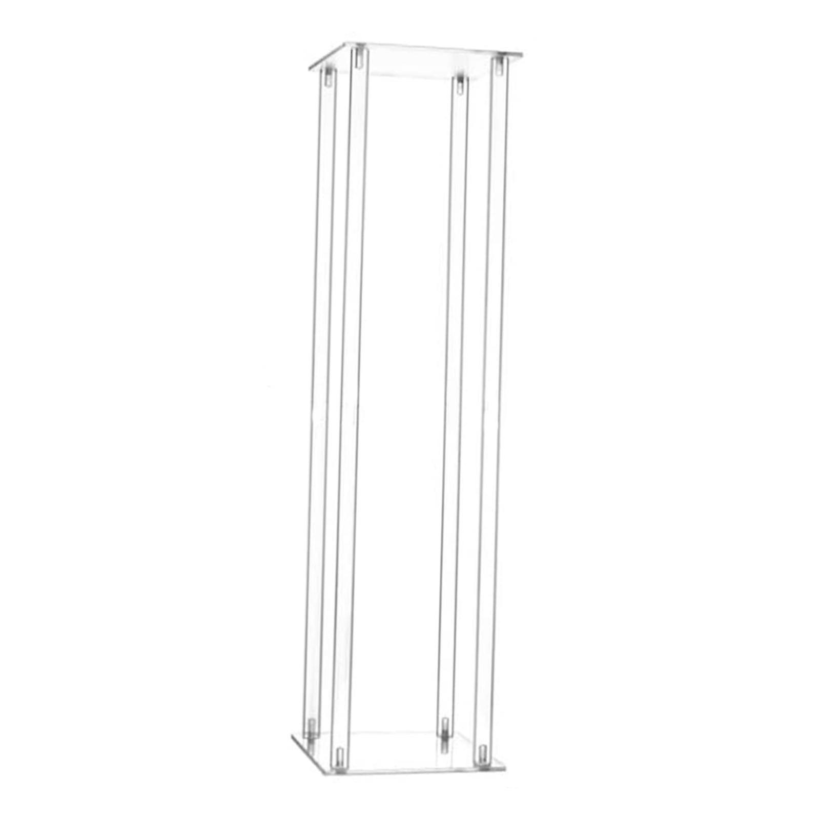 Geometrisk blomma stativ för bröllop mittpunkt avtagbar akryl för fest