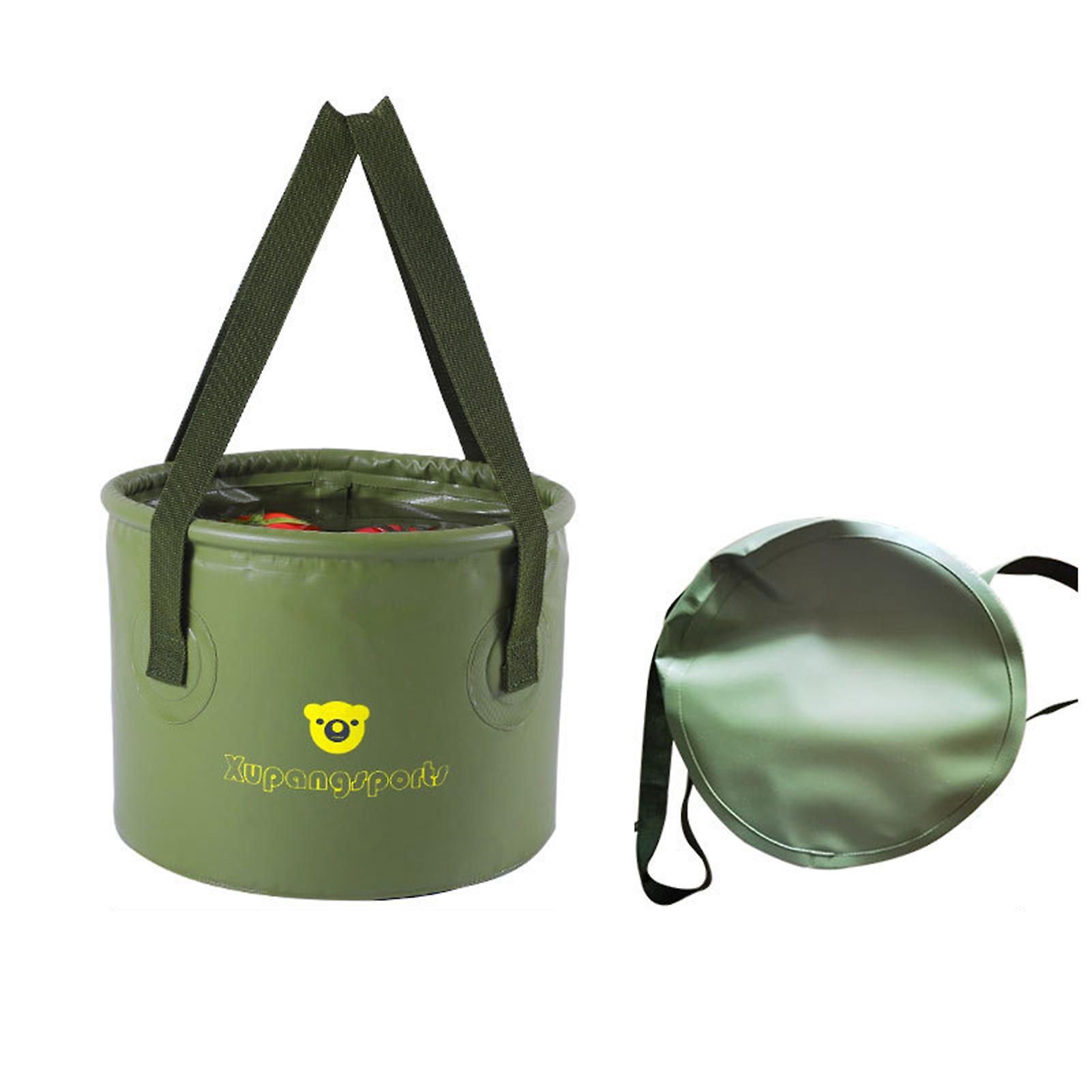Camping Foldable Bucket Outdoor Travel Hiking Portable Water Storage Bucket