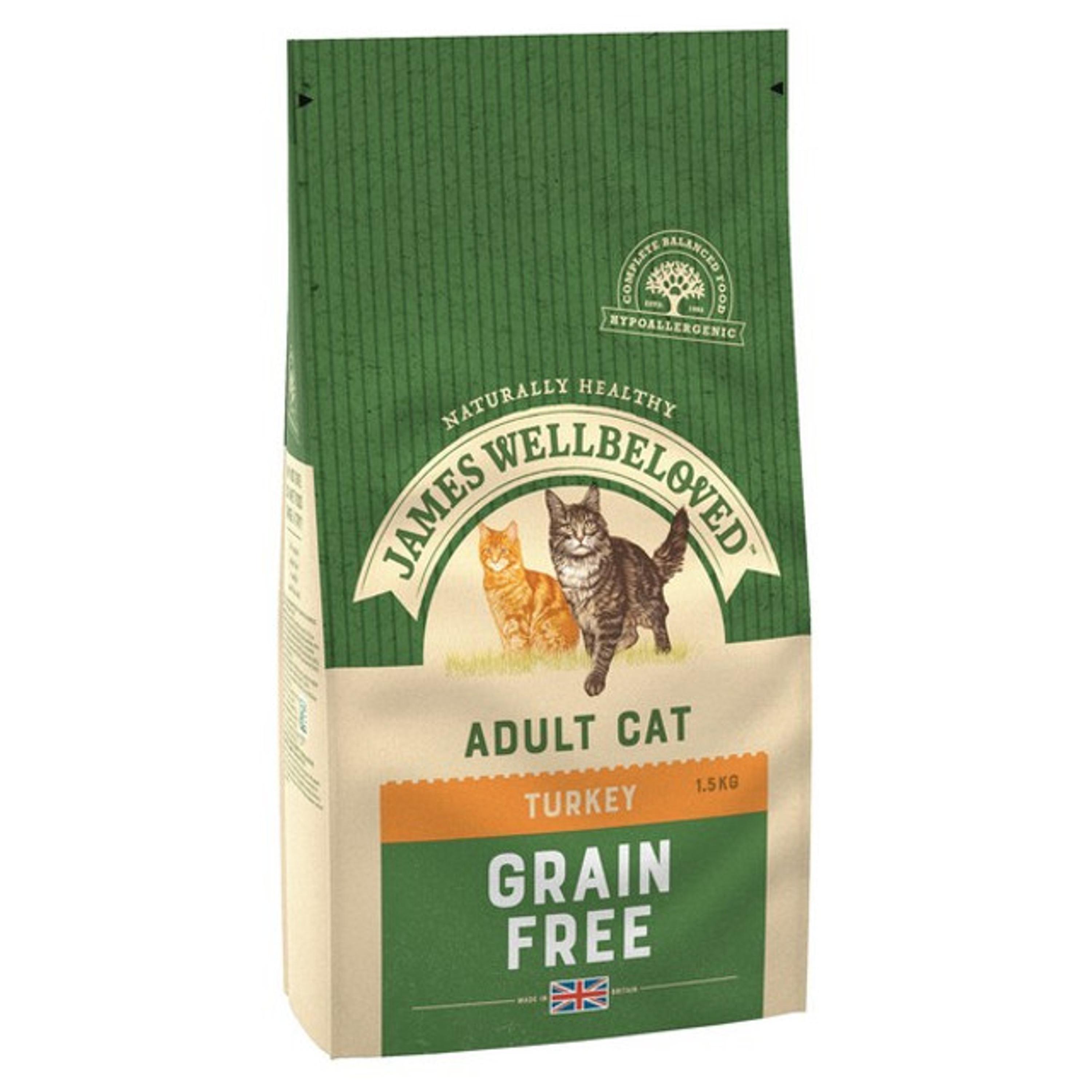 Bien-aimé Nourriture pour Chats Dinde et Légumes Adulte 1.5kg