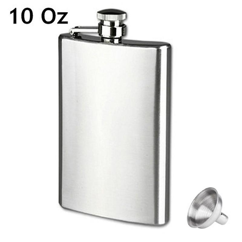Stainless Steel Hip Liquor Flask Whiskey Alcohol Pocket Wine Bottle