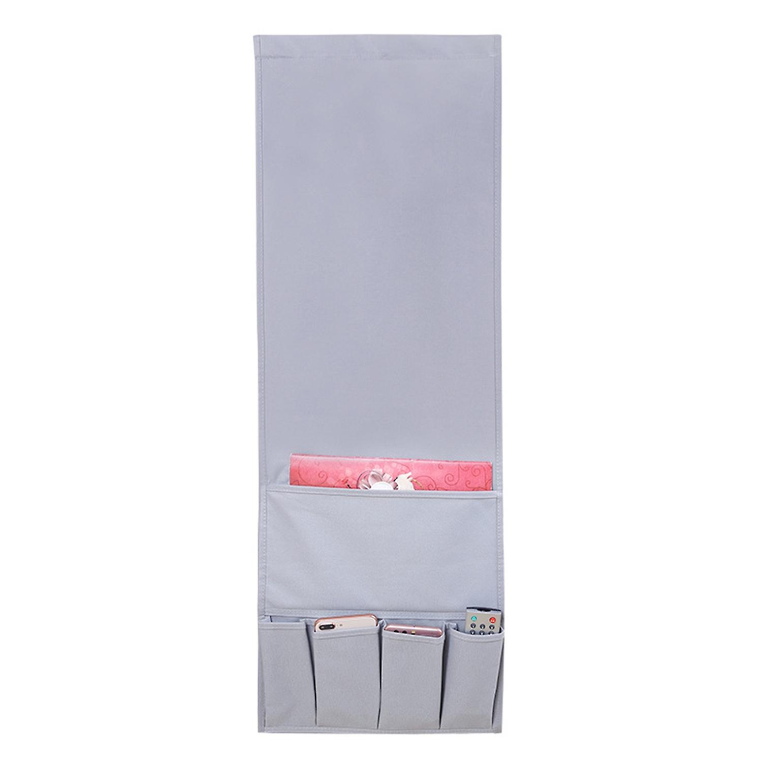 Storage Bag Washable Large Capacity Oxford Cloth Remote Control Storage 4 Pockets Hanging Holder Hou