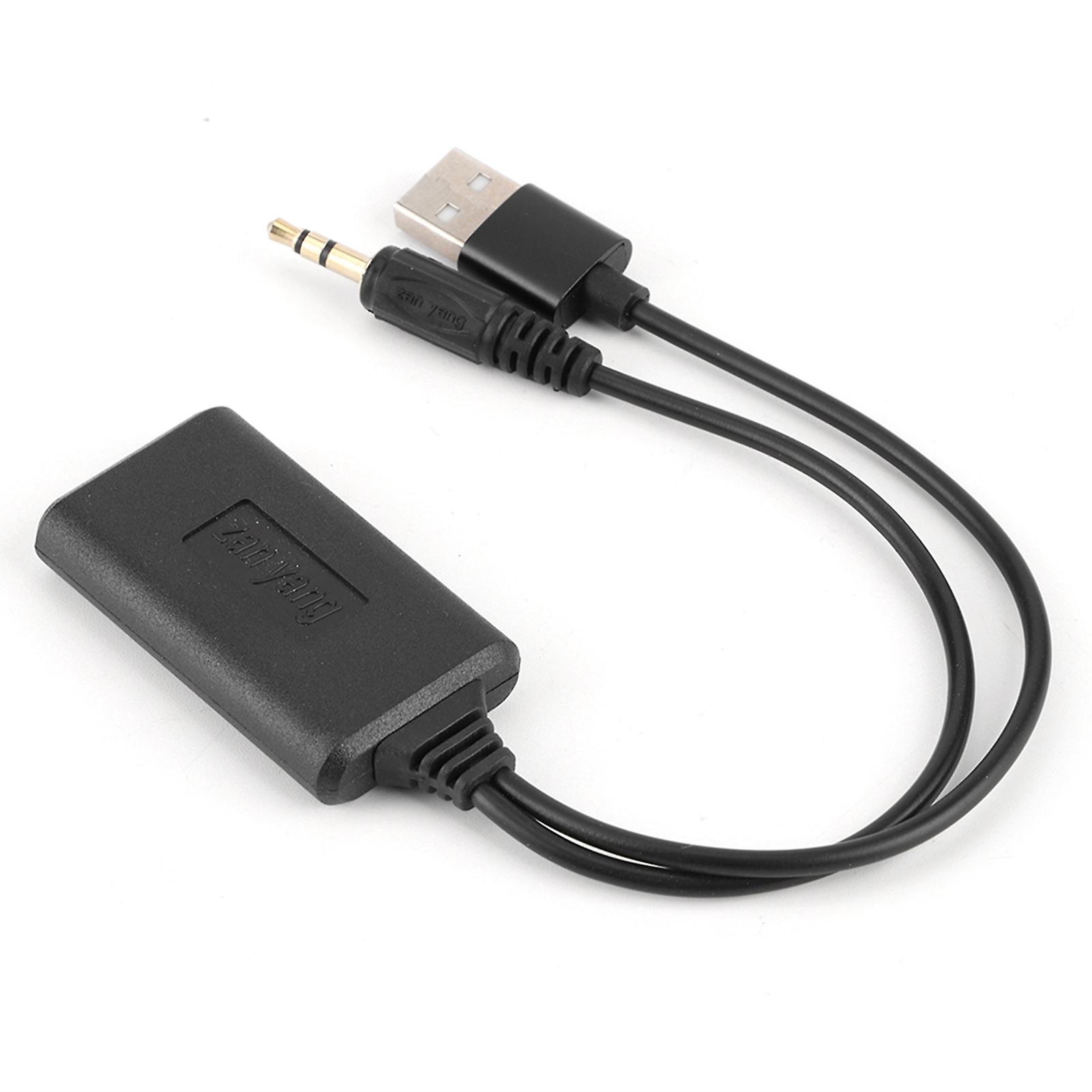 3.5mm Car AUX Bluetooth 5.0 Receiver Adapter Wireless Audio Cable