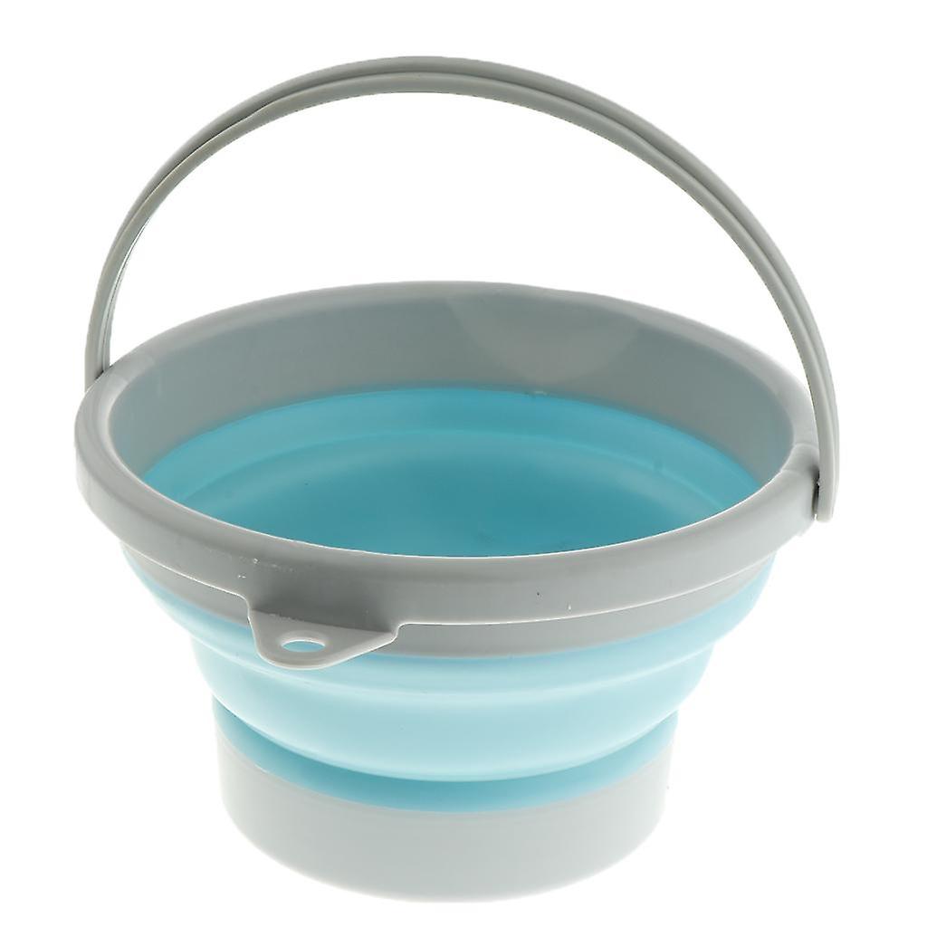 Collapsible Water Bucket Water Storage Container for Fishing Canmping 1.5L