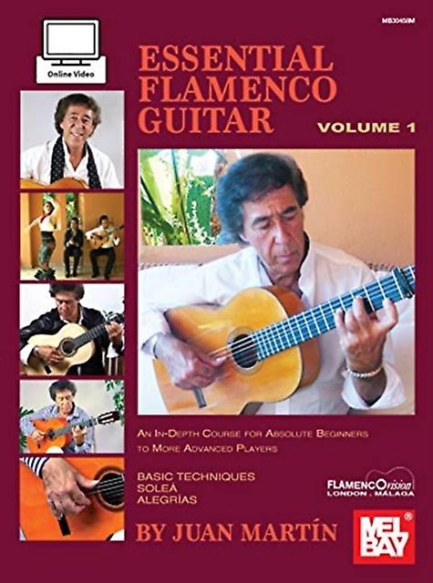 Essential Flamenco Guitar by Juan Martin Book Book
