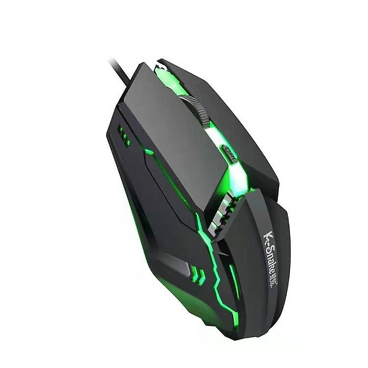 2 PCS K-Snake M11 Luminous Game Wired Mouse