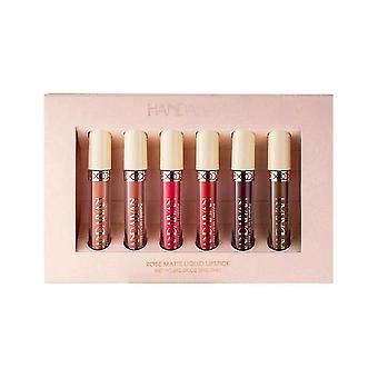Make-up Set Liquid Lipstick Kit 6 Kleuren/doos Mat Velvet Lipgloss Lippen Cosmetica Lipgloss Waterdicht