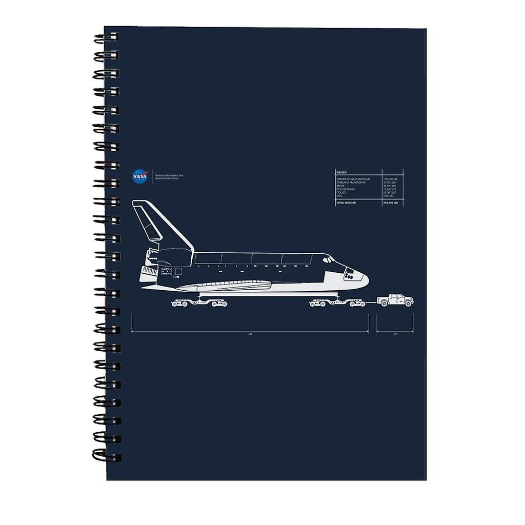 NASA Space Shuttle Weight Diagnostic Spiral Notebook