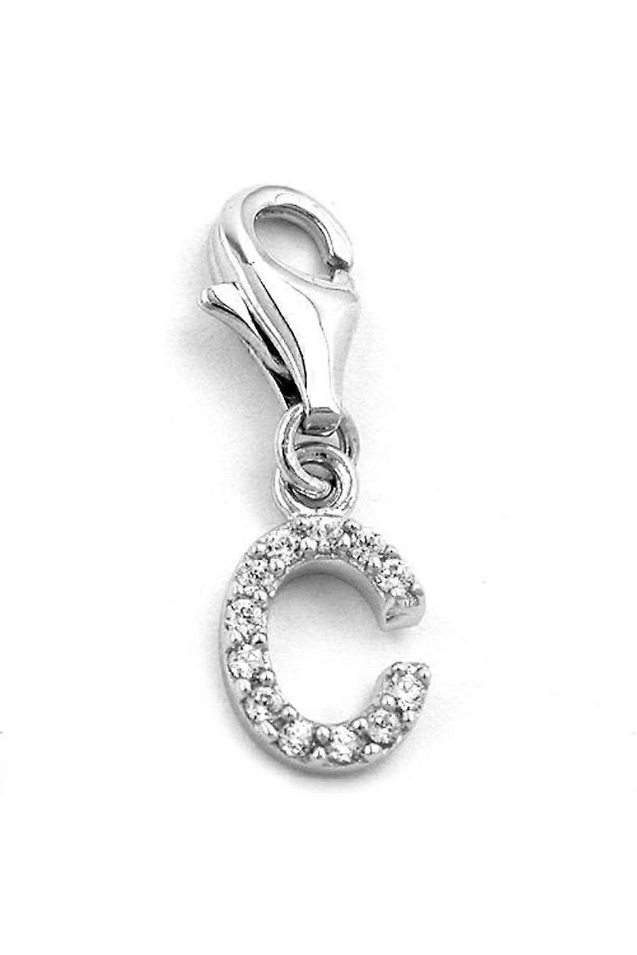 Pendant Charm Letter C Silver 925 - Gl90888