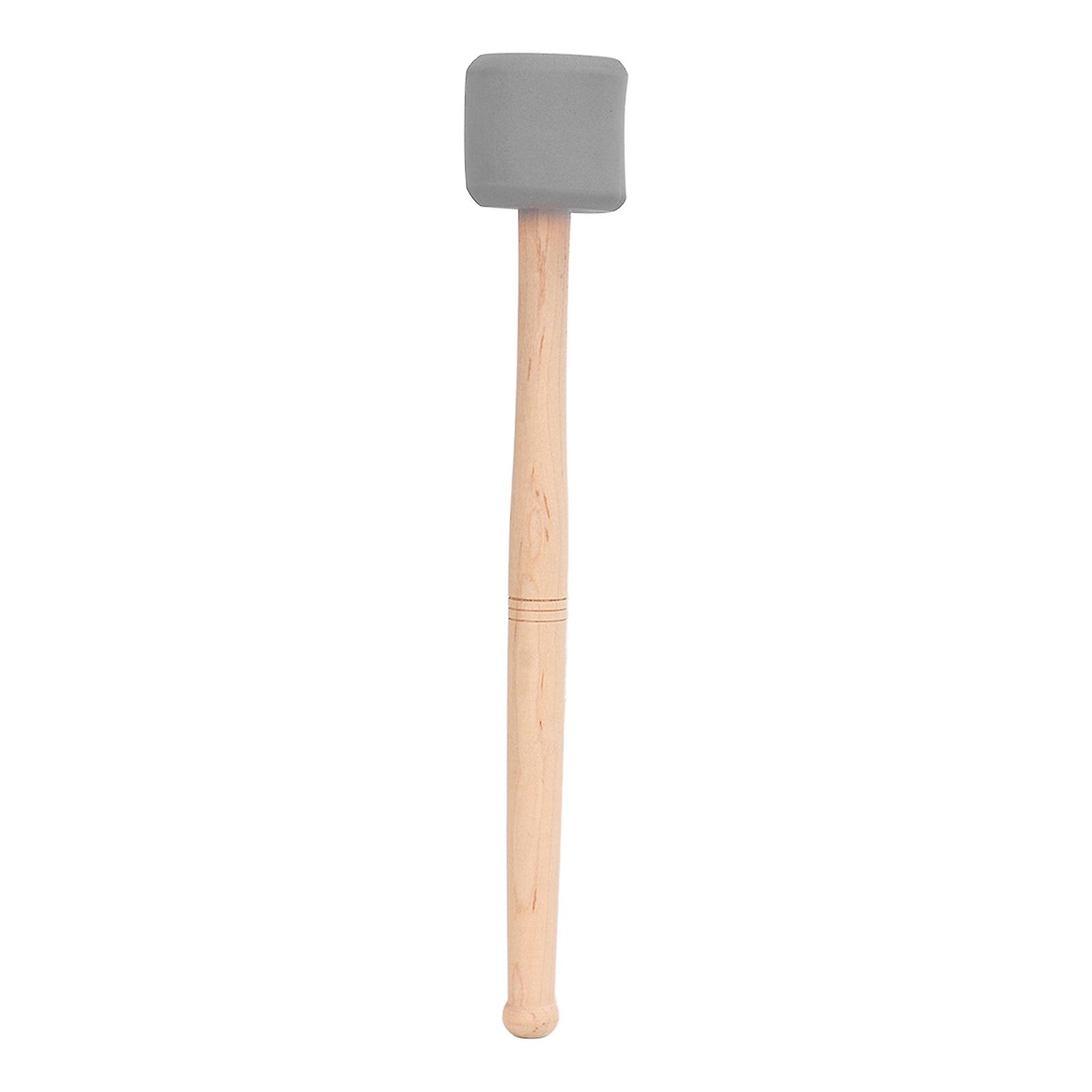 Drum Mallet Maple Handle Drumstick Comfortable Grip Drum Hammer Percussion Beater
