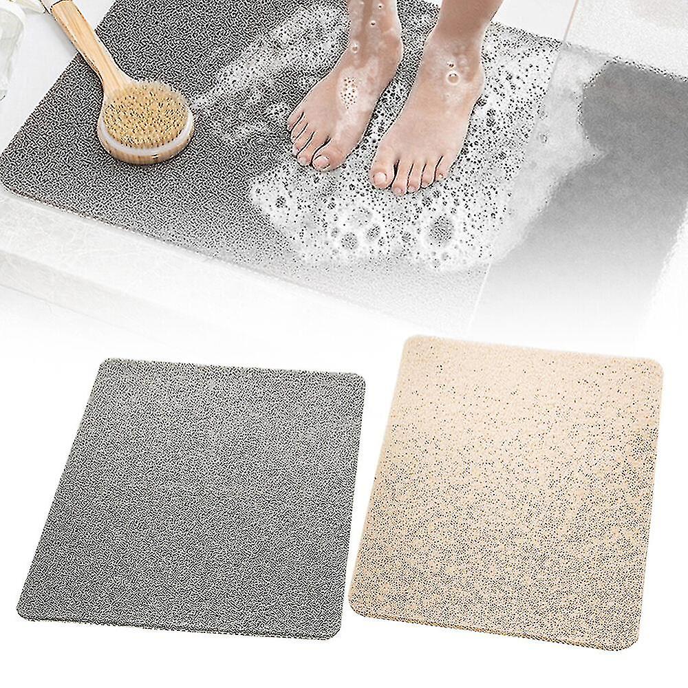 Shower Mat Non Slip Anti Mould Waterproof Inside Floor Mat Machine Washable New