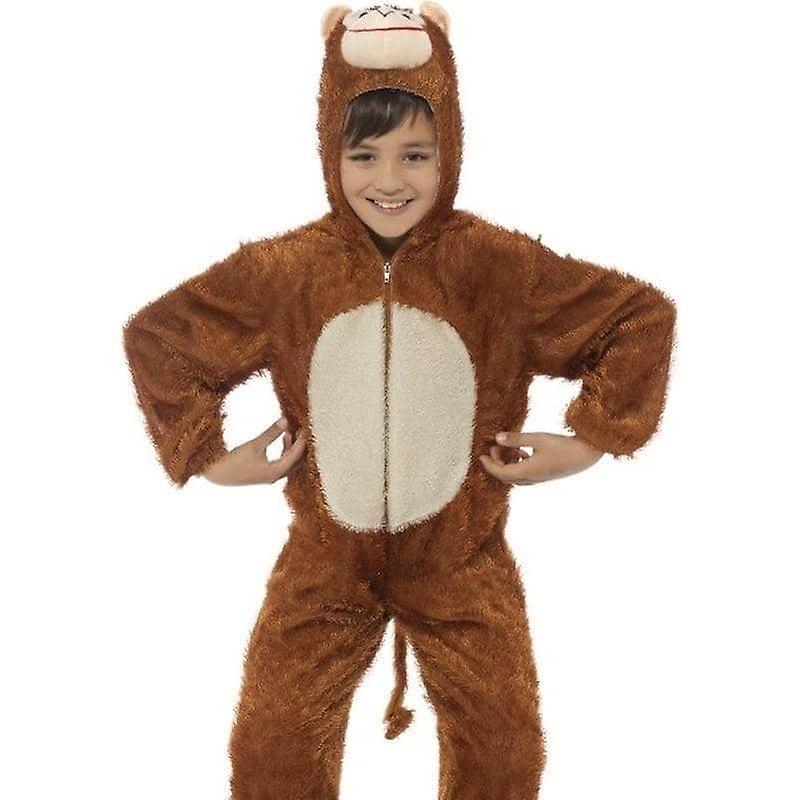 Disfraz de Mono Niños Marrón Blanco 30011