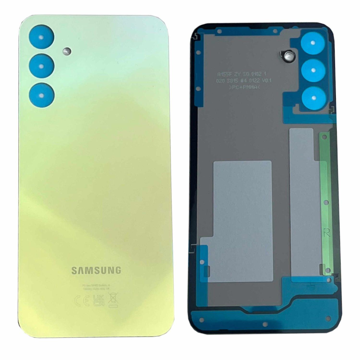 Battery cover back cover battery compartment cover for Samsung Galaxy A15 4G GH82-33492G Yellow spare part
