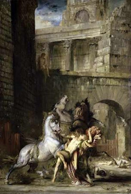Les Chevaux de Diomede Poster