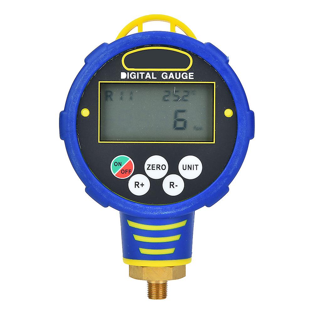 Digital Low Pressure Gauge for Air Conditioning Refrigerant R32, Accurate HVAC Pressure Tester Tool with Easy Read Display
