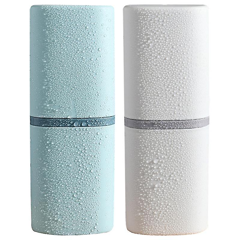 2pcs Portable Toothbrush Cup