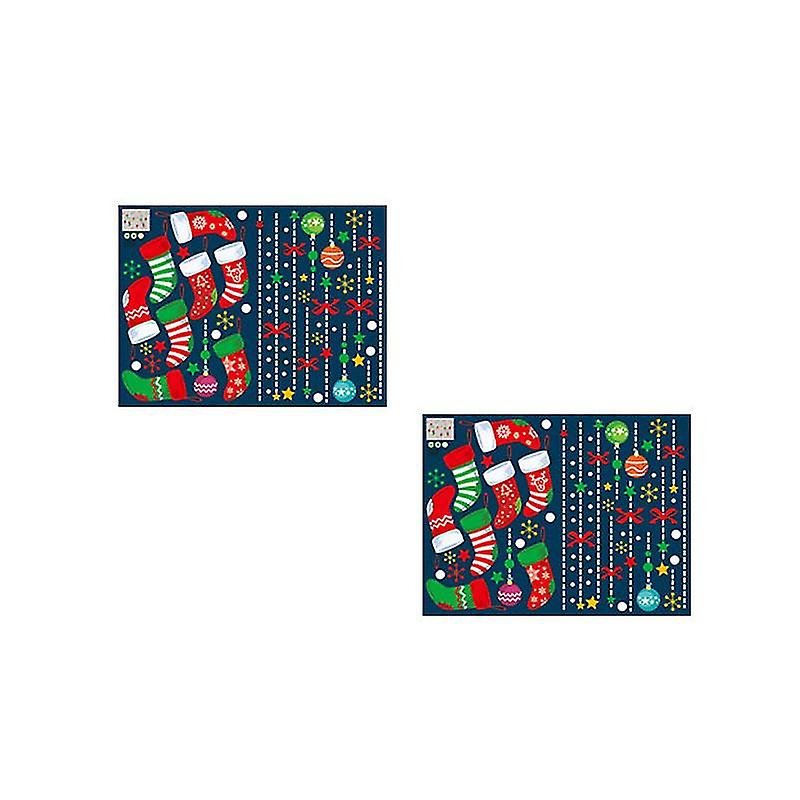 2pcs Window Stickers