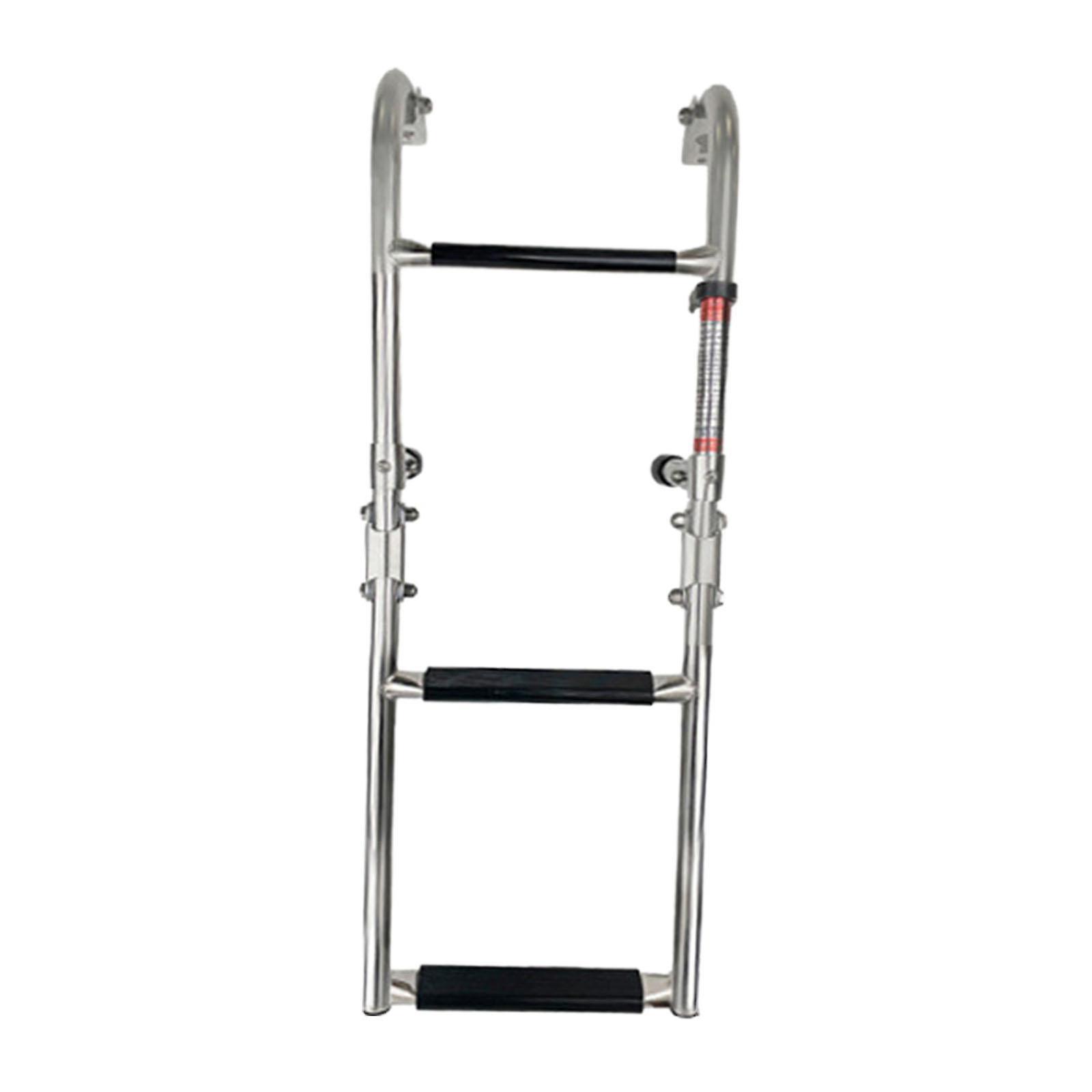 Marine Boot Einstiegsleiter Klappbare Badeleiter für Pontonboot Beiboot